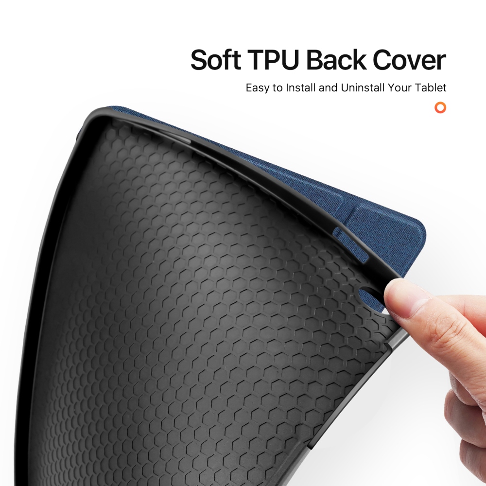 DUX zatváracie púzdro na tablet Samsung Galaxy Tab A11+/Tab A9+ - modré