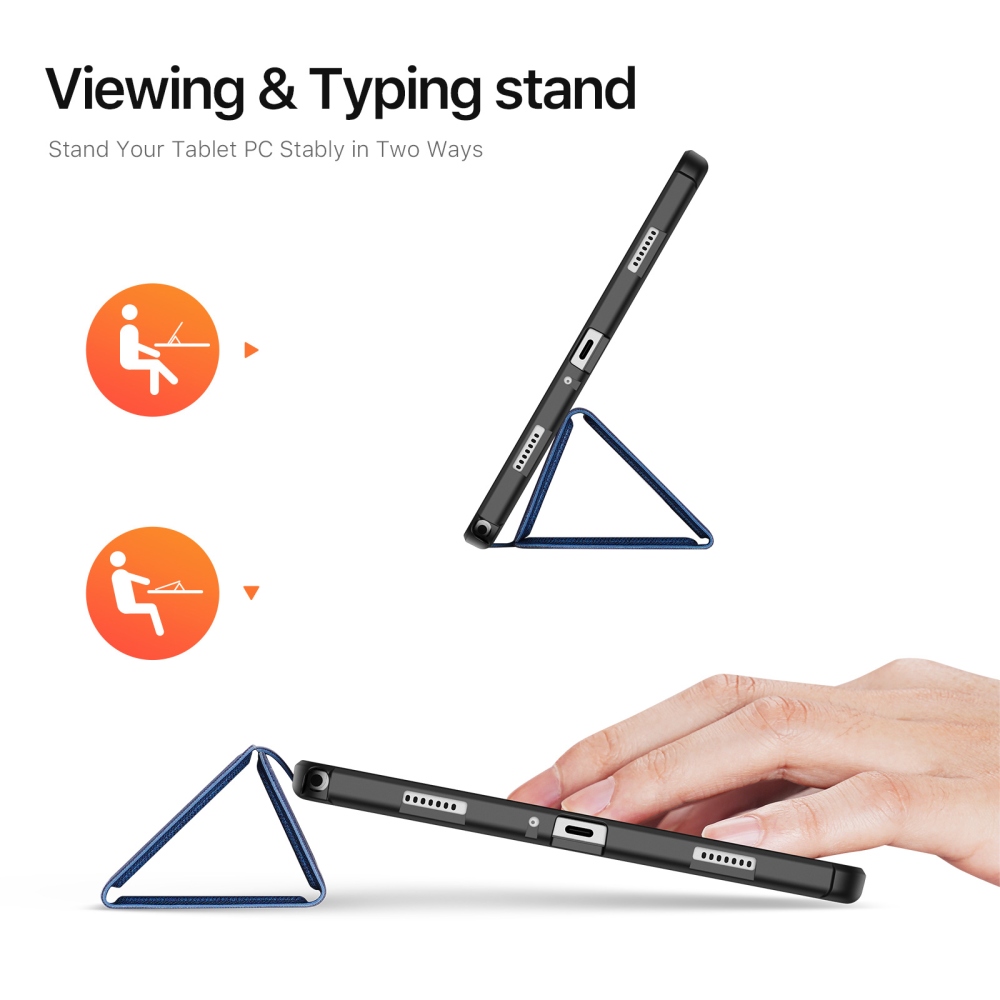 DUX zatváracie púzdro na tablet Samsung Galaxy Tab A11+/Tab A9+ - modré