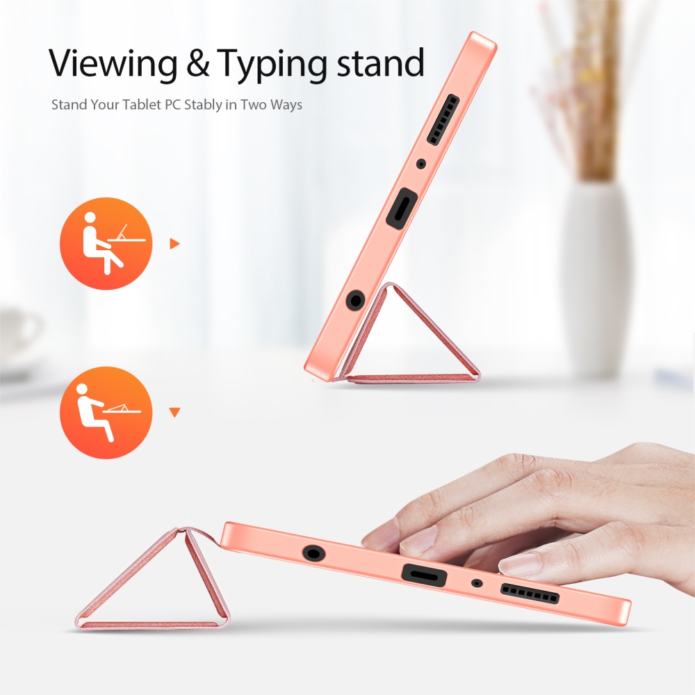 DUX zatváracie púzdro na tablet Samsung Galaxy Tab A11/Tab A9 - ružové
