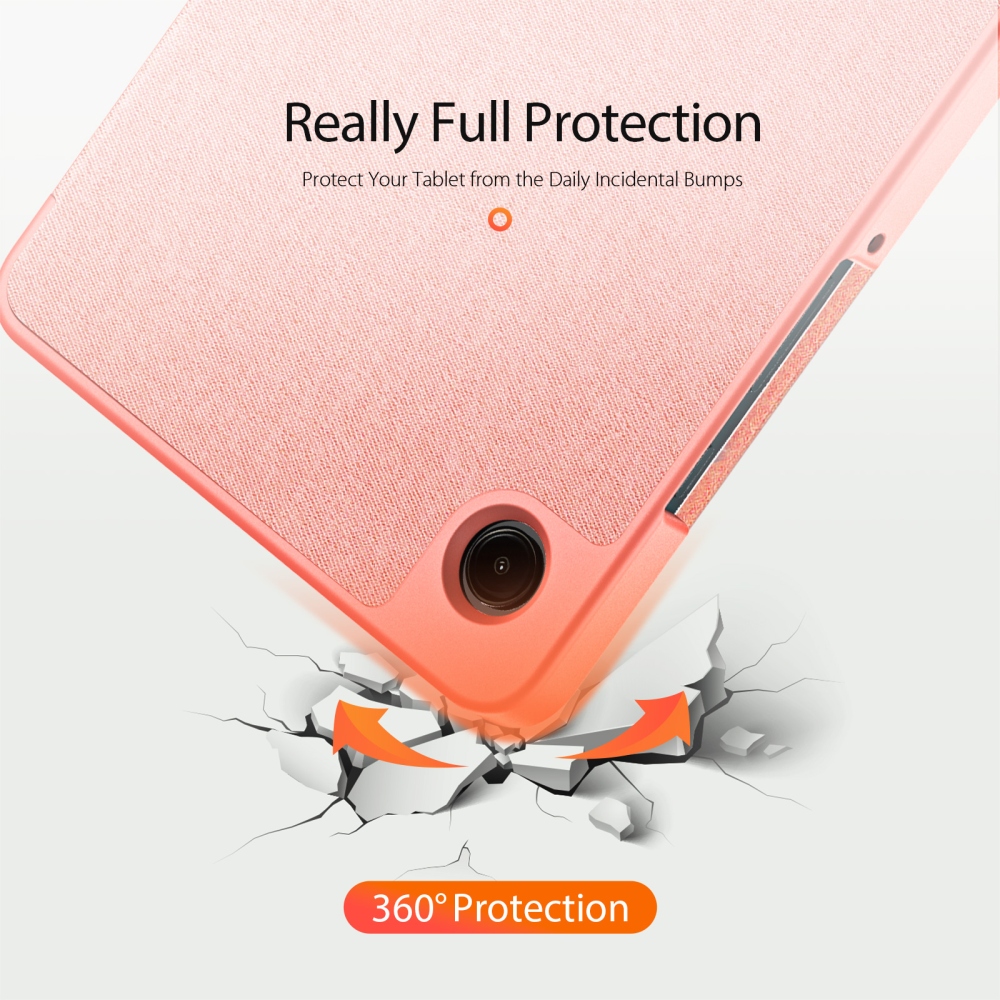 DUX zatváracie púzdro na tablet Samsung Galaxy Tab A11/Tab A9 - ružové
