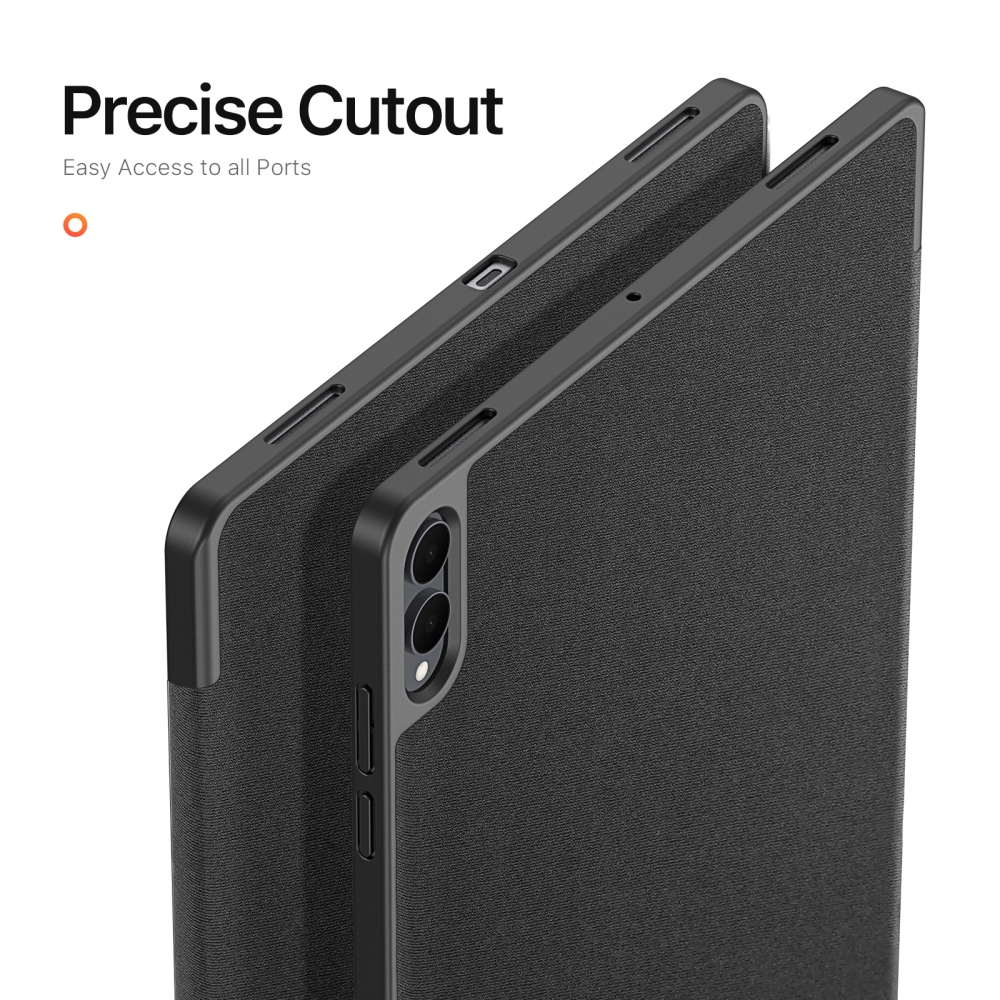 DUX zatváracie púzdro na tablet Samsung Galaxy Tab S11 Ultra - čierne