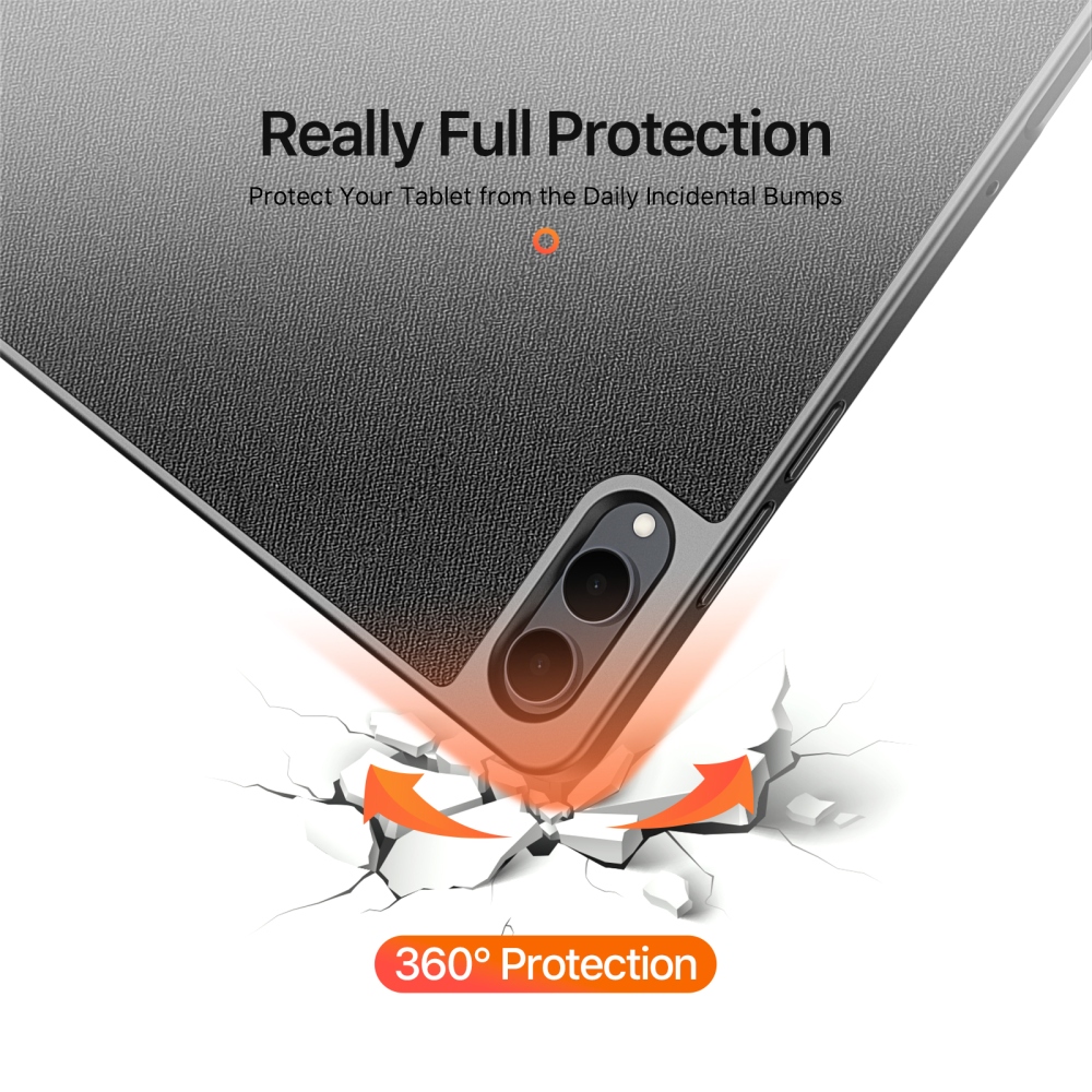 DUX zatváracie púzdro na tablet Samsung Galaxy Tab S11 Ultra - čierne