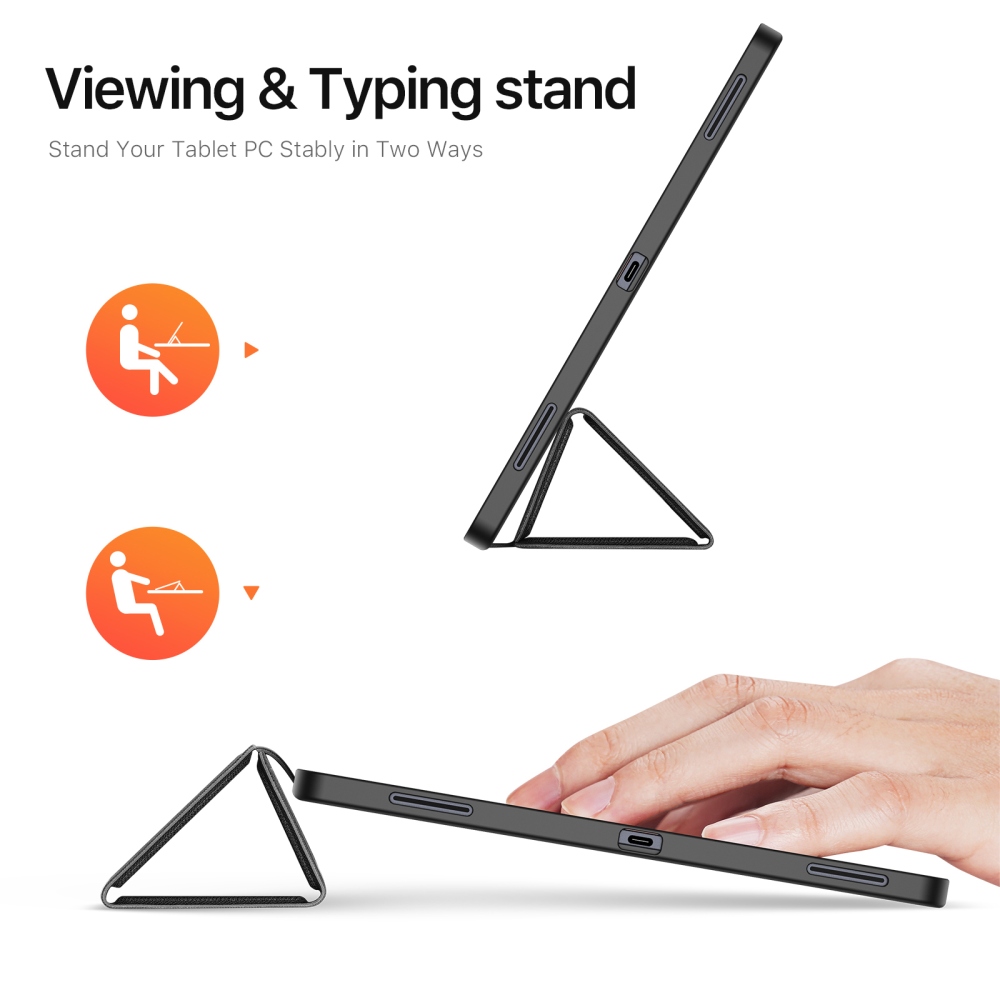 DUX zatváracie púzdro na tablet Samsung Galaxy Tab S11 Ultra - čierne