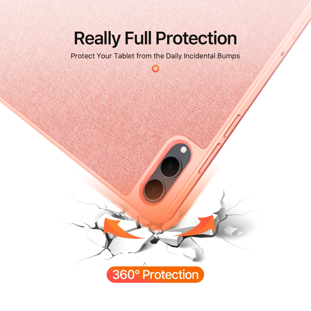 DUX zatváracie púzdro na tablet Samsung Galaxy Tab S11 Ultra - ružové