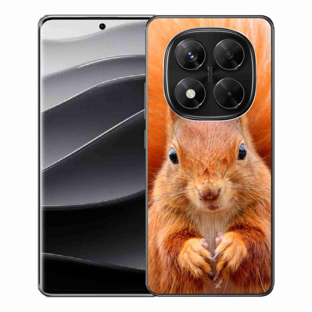 Gélový kryt mmCase na Xiaomi Redmi Note 14 Pro 5G/Poco X7 5G - veverka