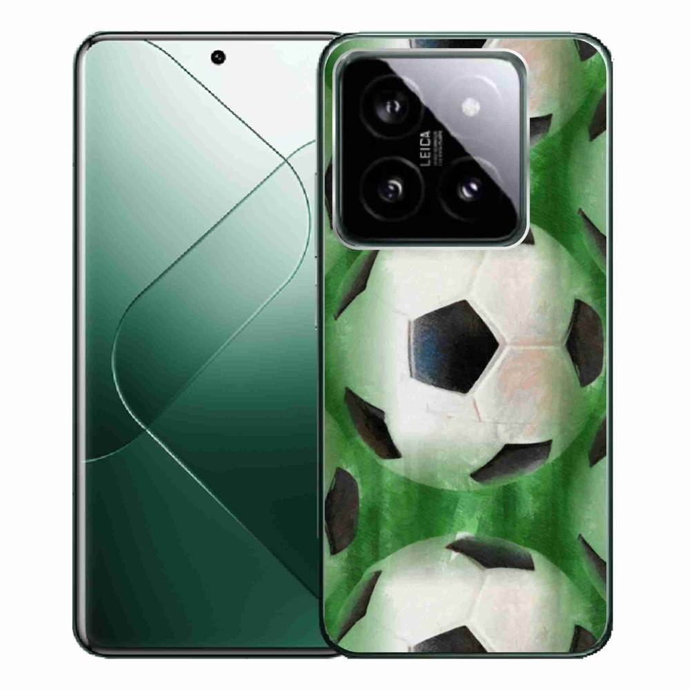 Gélový kryt mmCase na Xiaomi 14 Pro - futbalová lopta