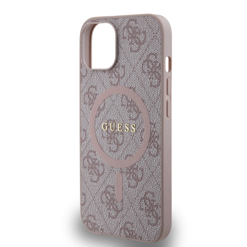 Guess 4G Zadný Kryt pre iPhone 14 Pink
