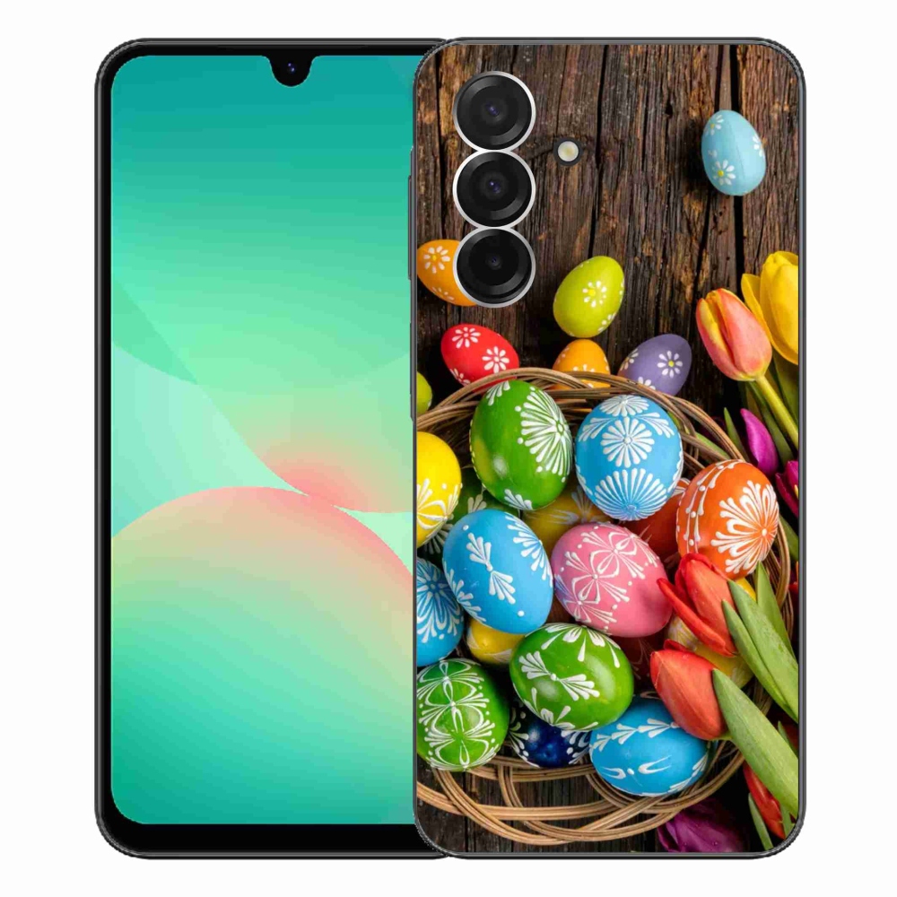 Gélový kryt mmCase na Samsung Galaxy A26 5G - veľkonočné vajíčka