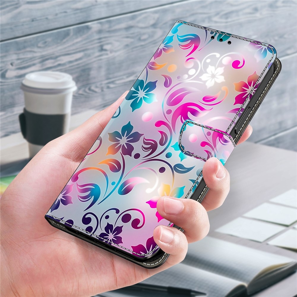 Firmly knižkové púzdro na Samsung Galaxy A17 5G/A26 5G - farebné kvety