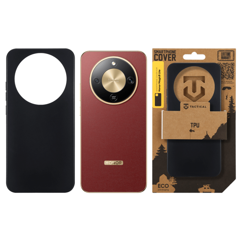 Taktický kryt TPU pre Honor Magic8 Lite Black