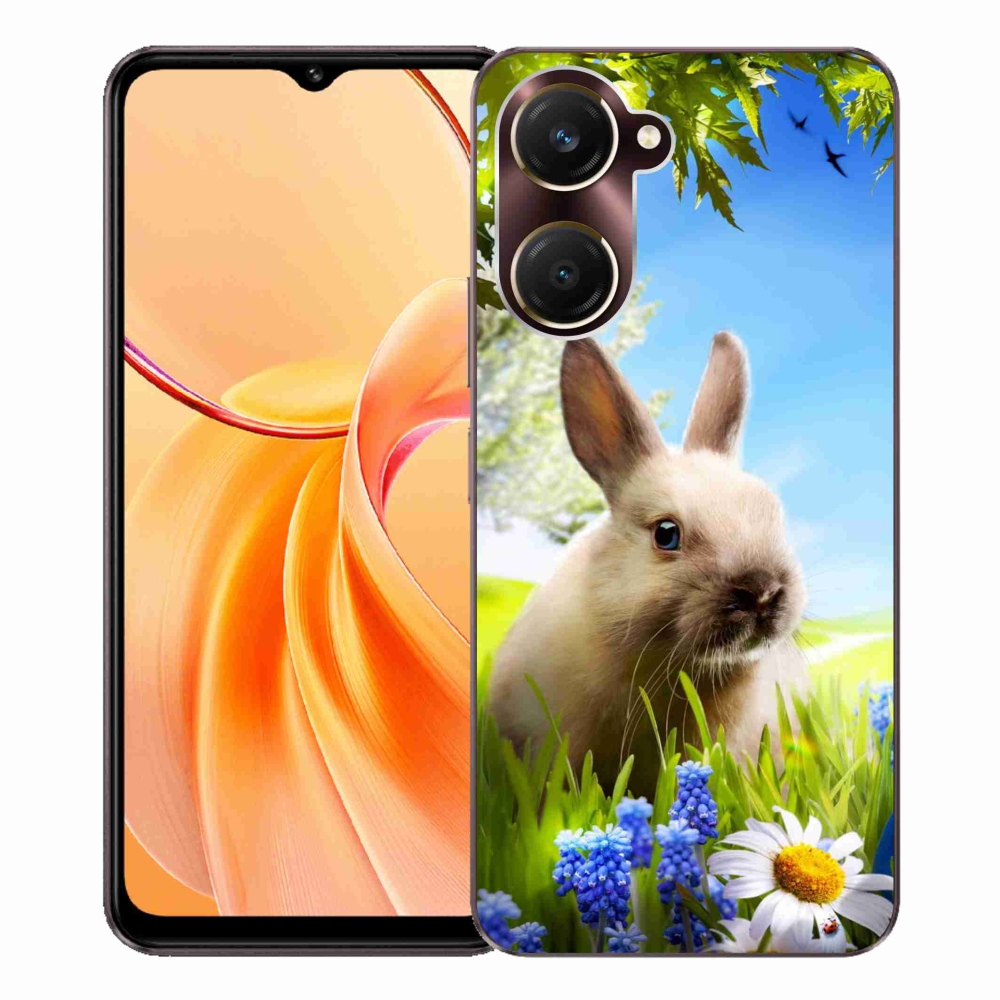 Gélový kryt mmCase na Vivo Y28s 5G - zajačik