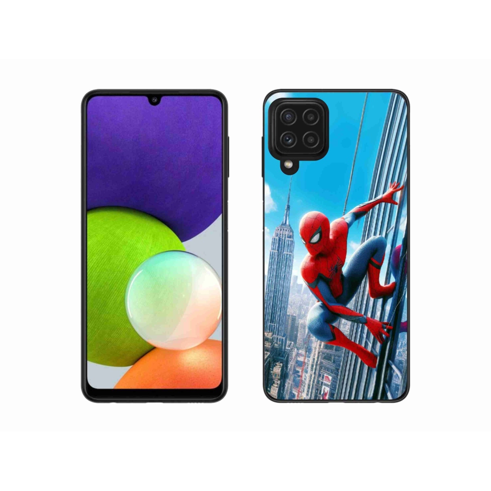 Gélový kryt mmCase na Samsung Galaxy A22 4G - spiderman