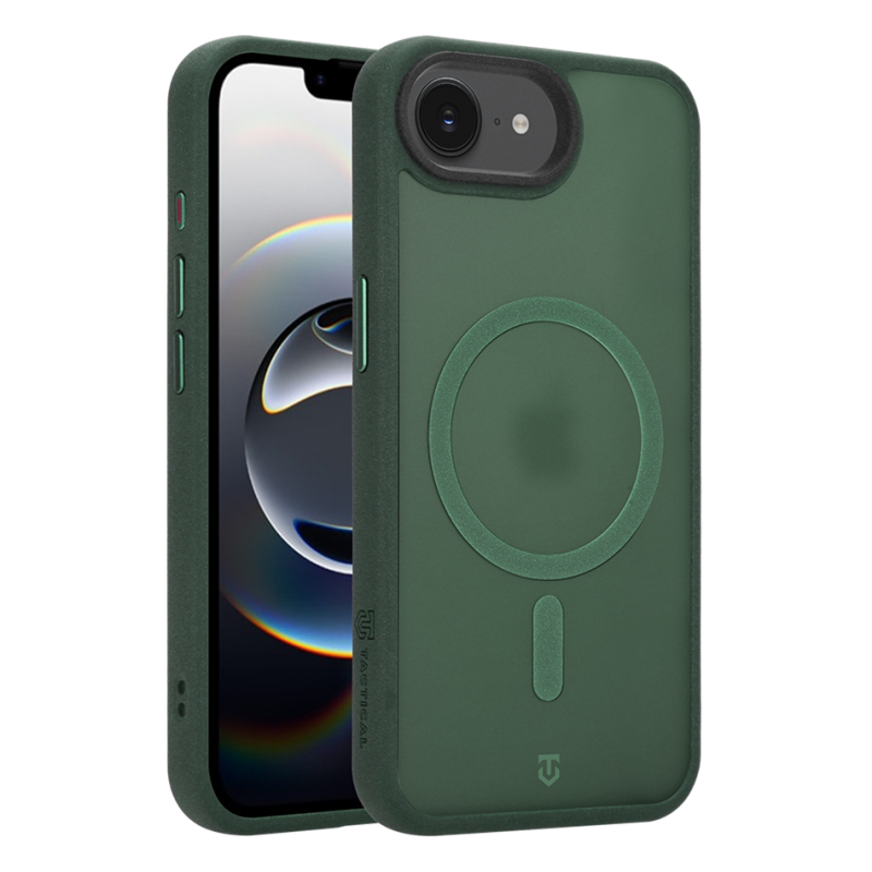 Tactical MagForce Hypersand puzdro pre Apple iPhone 16e/17e v farbe Forest Green