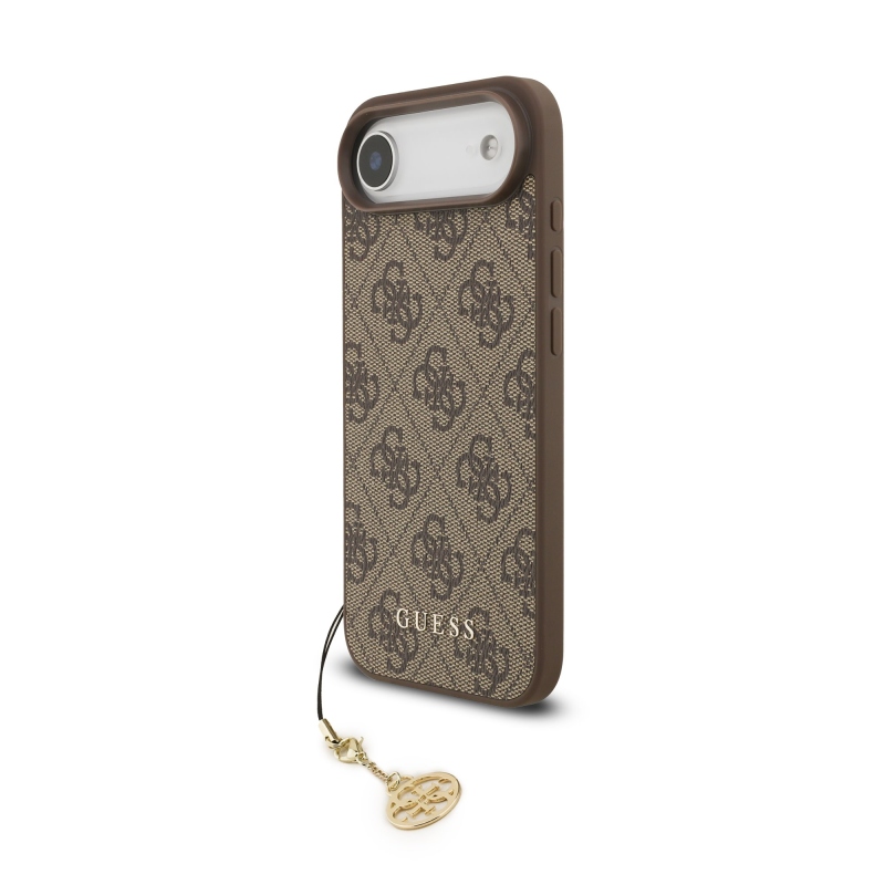 Guess 4G Charm Zadný kryt pre iPhone Air Tone on Tone Brown