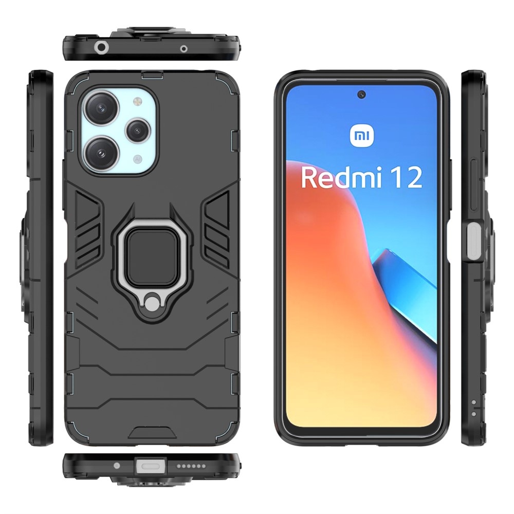 Guardy odolný kryt na Xiaomi Redmi 12 4G/5G - čierny