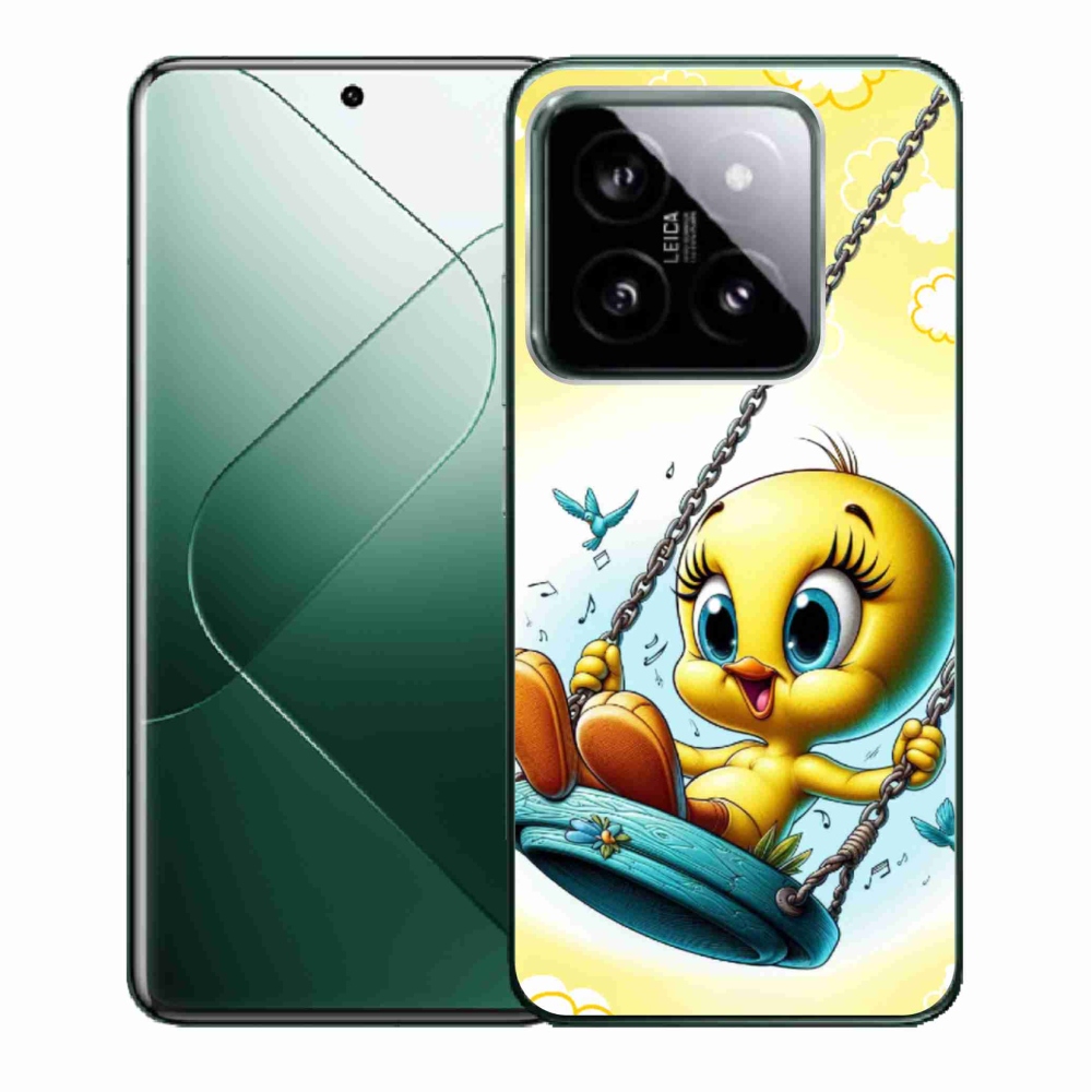 Gélový kryt mmCase na Xiaomi 14 - tweety