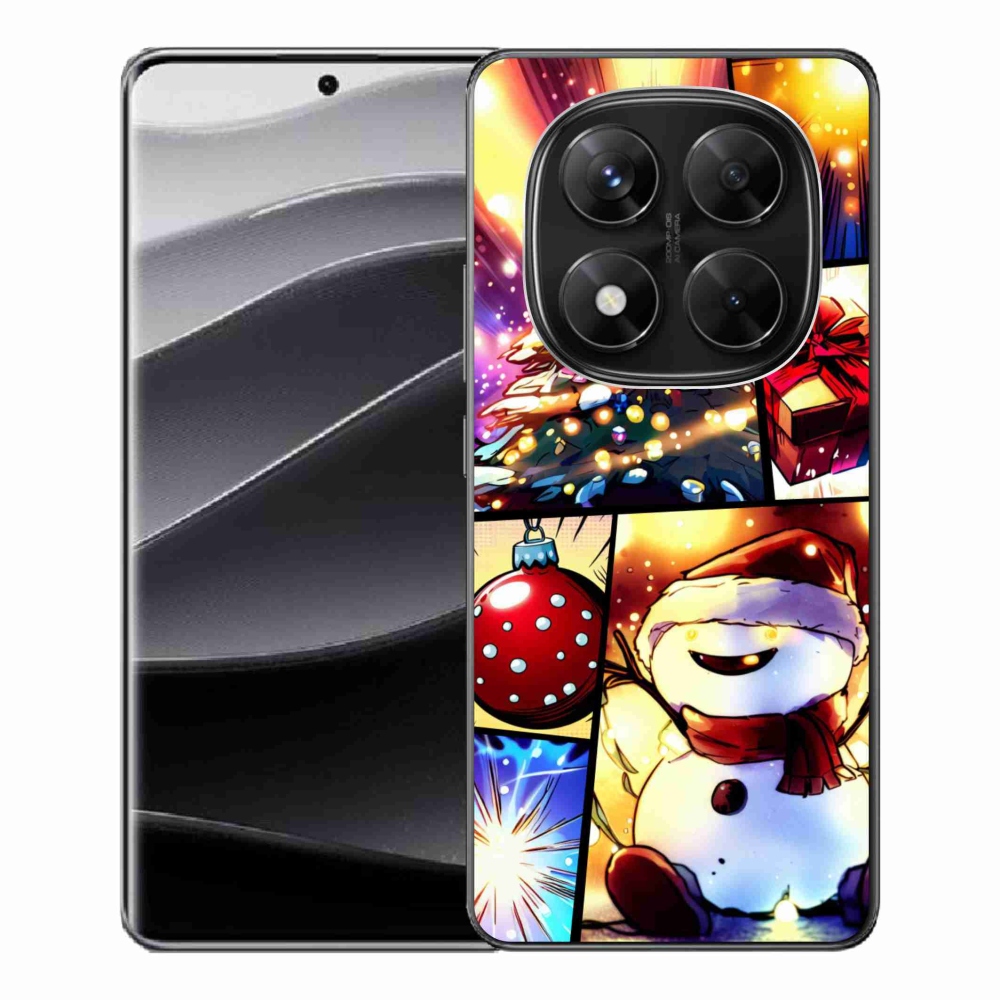 Gélový kryt mmCase na Xiaomi Redmi Note 14 Pro 5G/Poco X7 5G - vianočné motívy 1