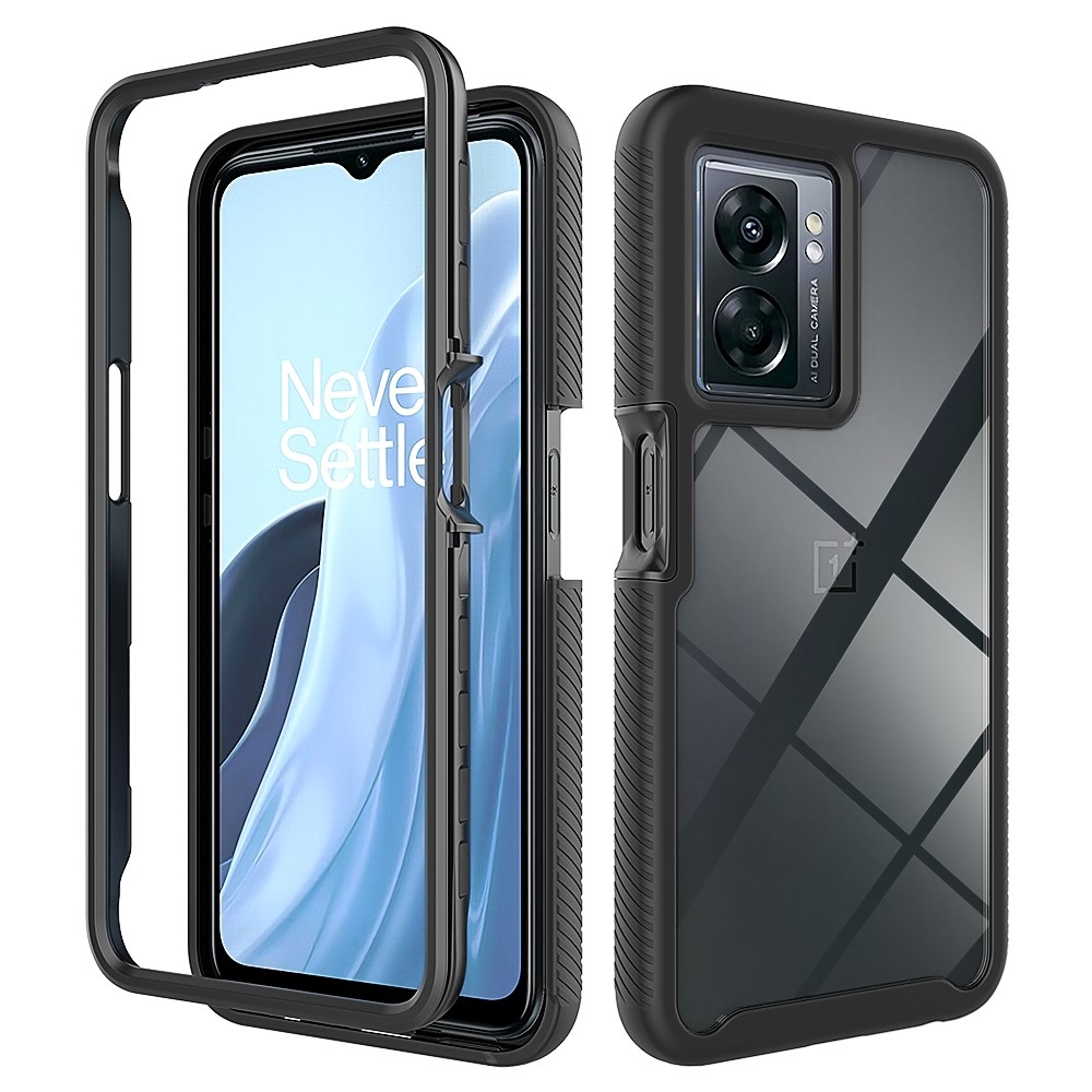 Frame odolný hybridný kryt na Realme Narzo 50 - čierny