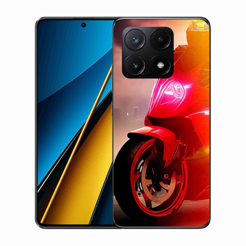 Gélový kryt mmCase na Xiaomi Poco X6 Pro 5G - motorka