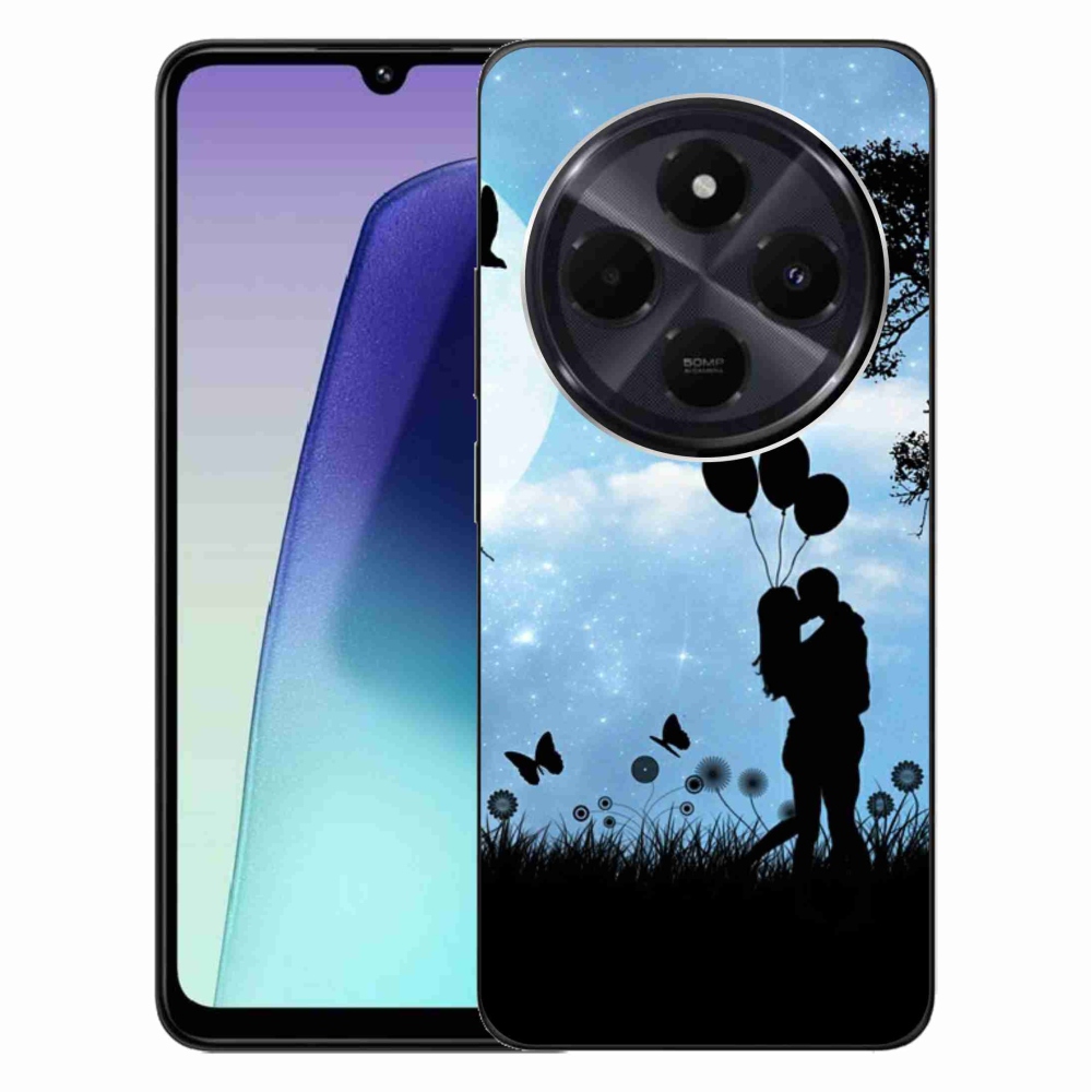 Gélový obal mmCase na Xiaomi Redmi 14C/Poco C75 - zamilovaný pár