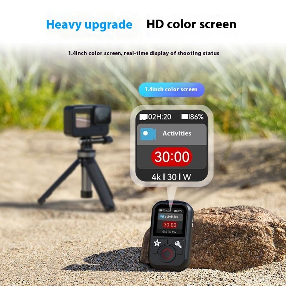 TELESIN Bluetooth diaľkový ovládač pre GoPro Hero 13/12/11/10/9/8 a GoPro Max