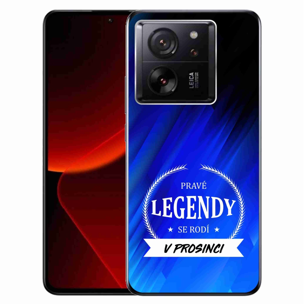 Gélový kryt mmCase na Xiaomi 13T/13T Pro - legendy v decembri modré pozadí