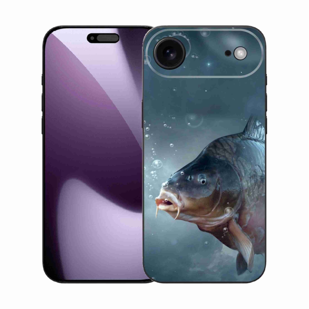 Gélový kryt mmCase na iPhone 17 Air - kapor a bublinky