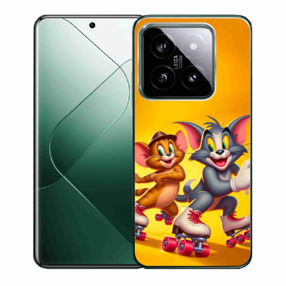 Gélový kryt mmCase na Xiaomi 14 - tom a jerry