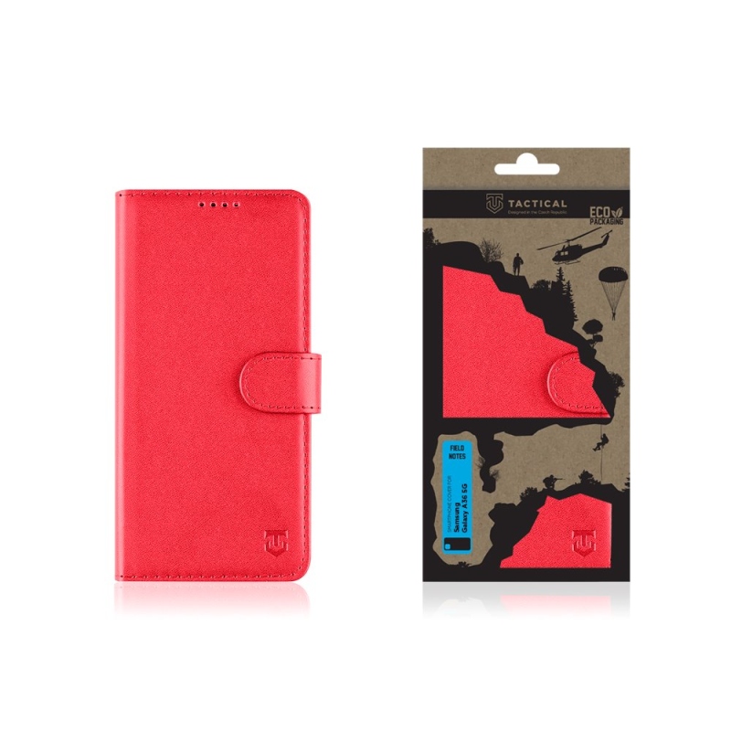 Tactical Field Notes pre Samsung Galaxy A36 5G Red