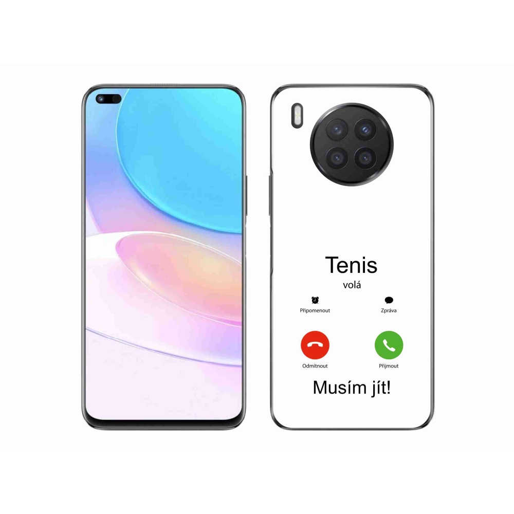 Gélový kryt mmCase na Honor 50 Lite - tenis volá biele pozadie