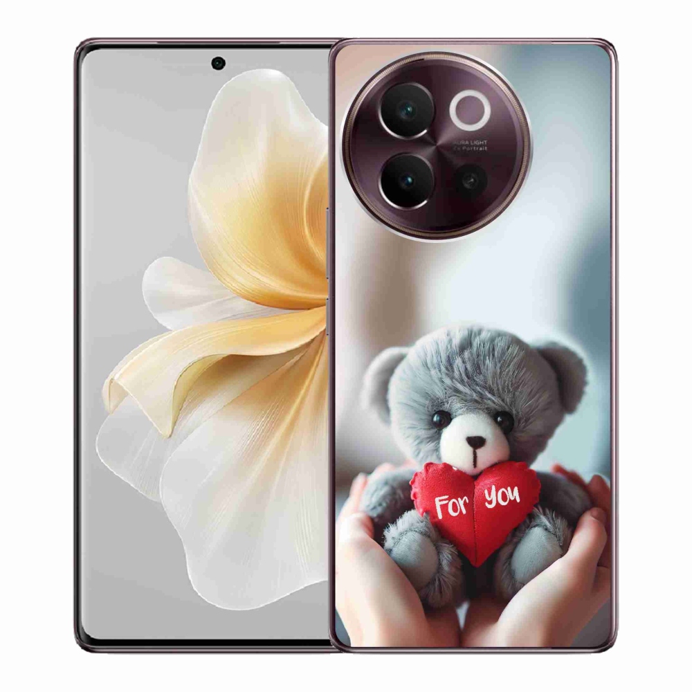 Gélový kryt mmCase na Vivo V40 Lite 5G - medvedík pre zamilovaných