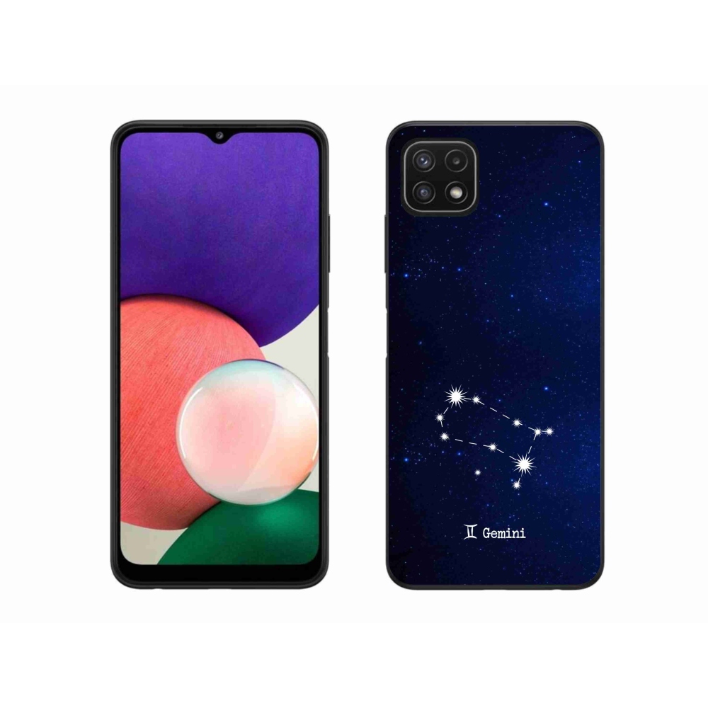 Gélový kryt mmCase na Samsung Galaxy A22 5G - súhvezdie Blížencov