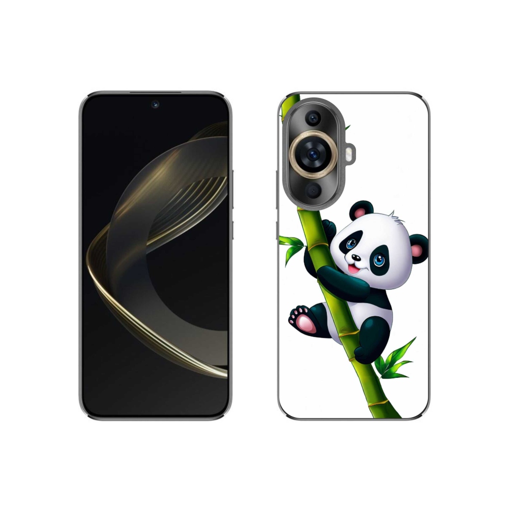 Gélový kryt mmCase na Huawei Nova 11 - panda na bambuse