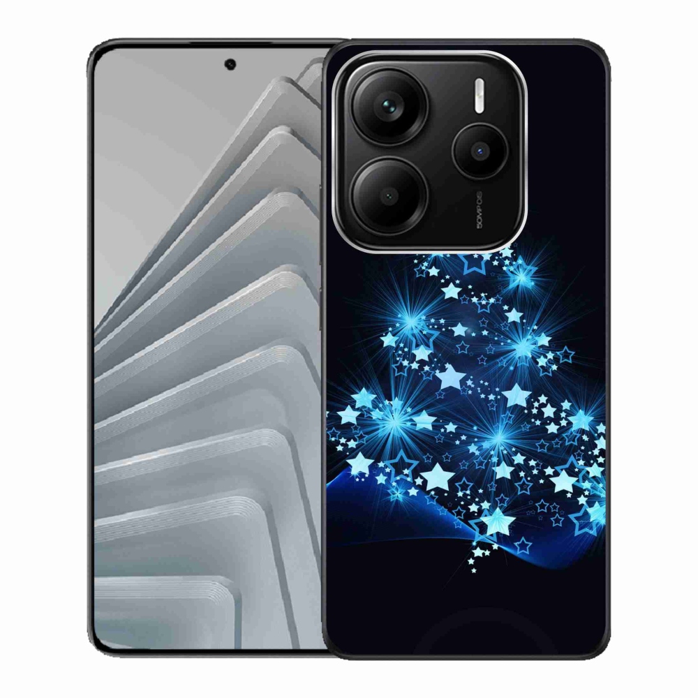 Gélový kryt mmCase na Xiaomi Redmi Note 14 5G - vianočný stromček