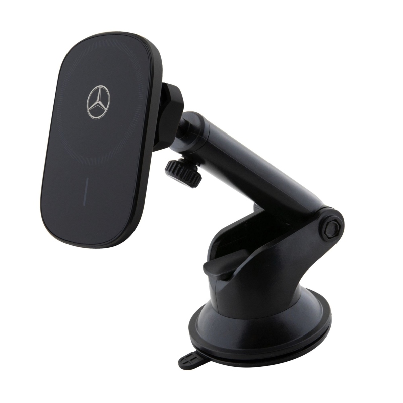 Mercedes Magnetický Držiak do Autá s 15W Bezdrôtovým Nabíjaním Black