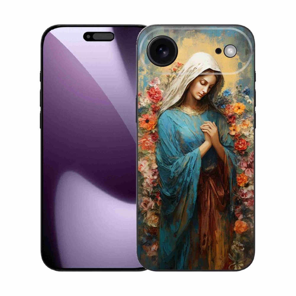 Gélový kryt mmCase na iPhone 17 Air - svätá žena