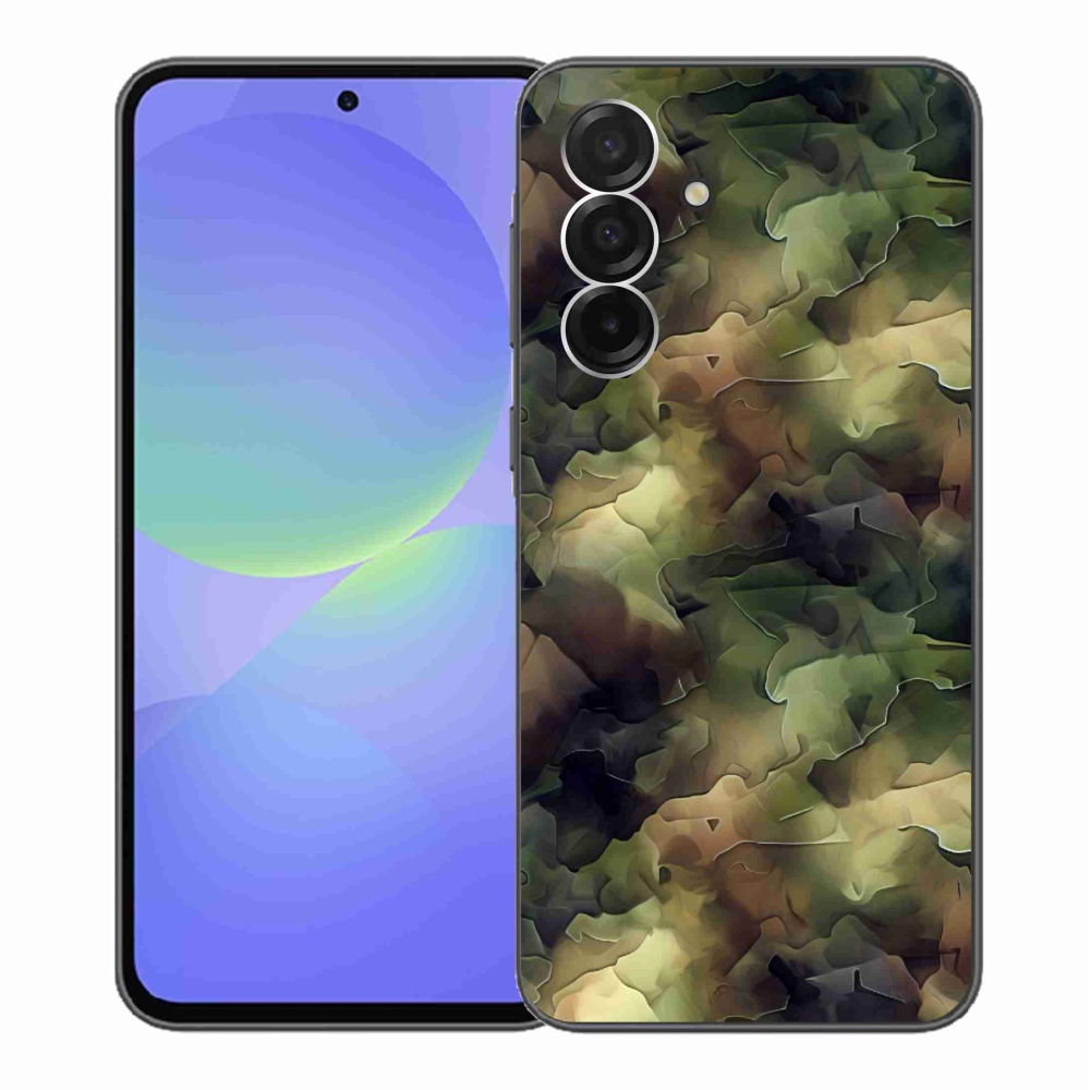 Gélový kryt mmCase na Samsung Galaxy A36 5G - maskáčový vzor 10