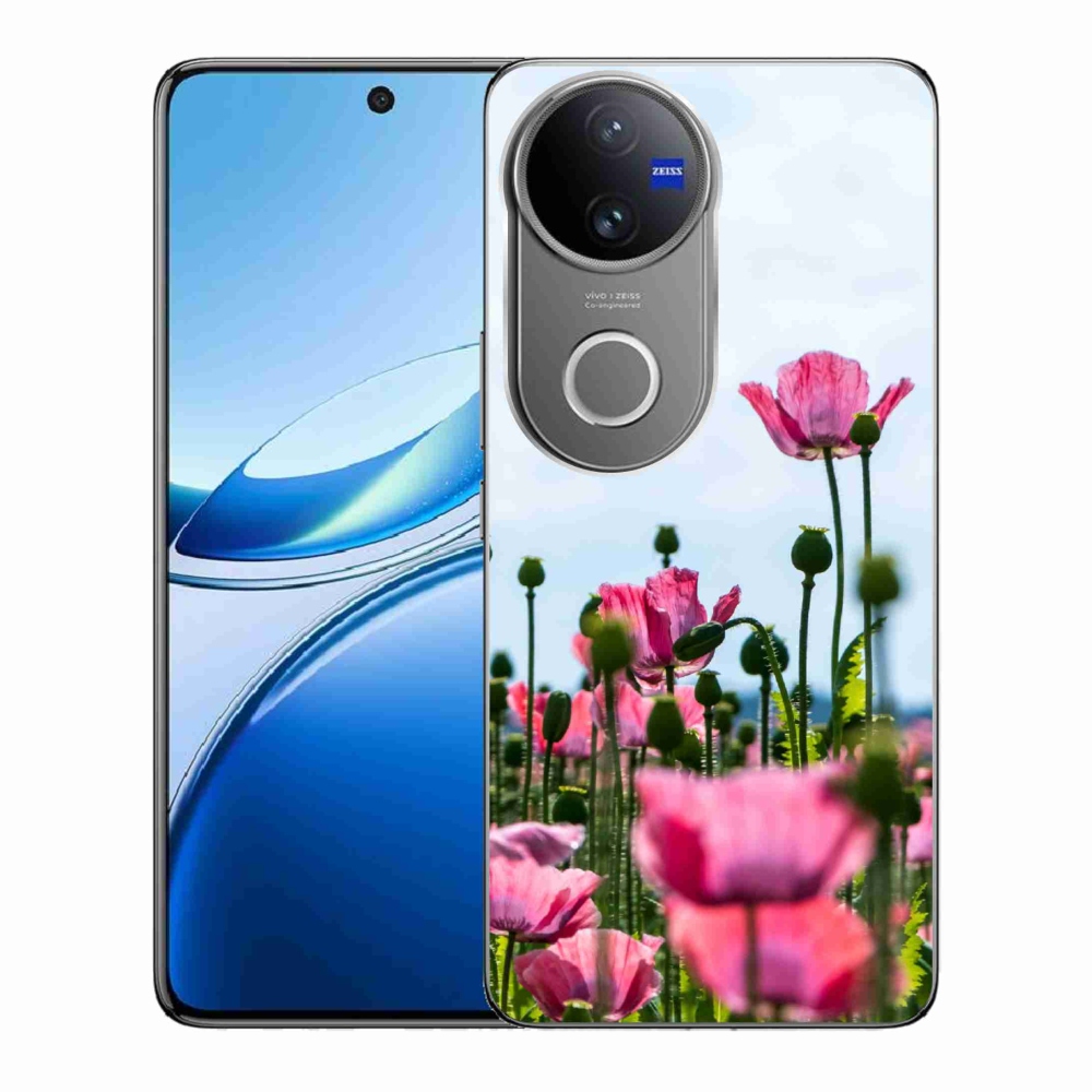 Gélový kryt mmCase na Vivo V50 5G - vlčí mak