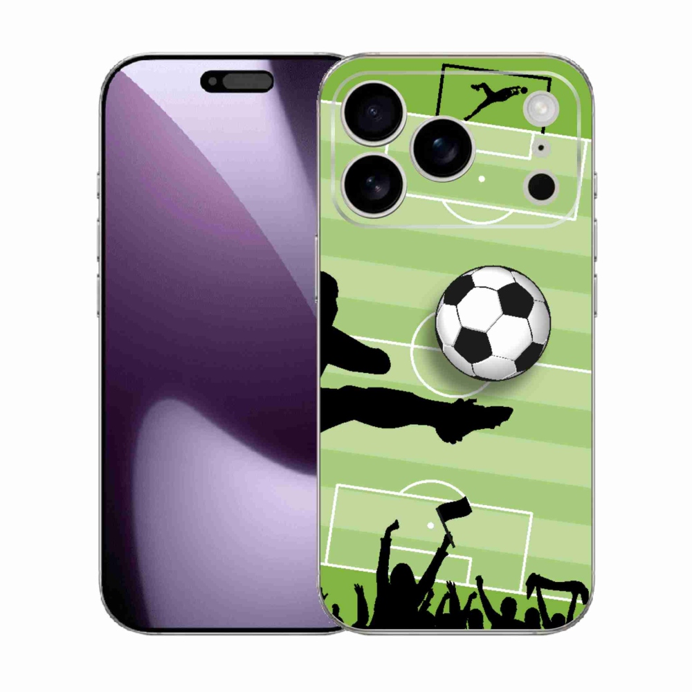 Gélový kryt mmCase na iPhone 17 Pro - futbal 3