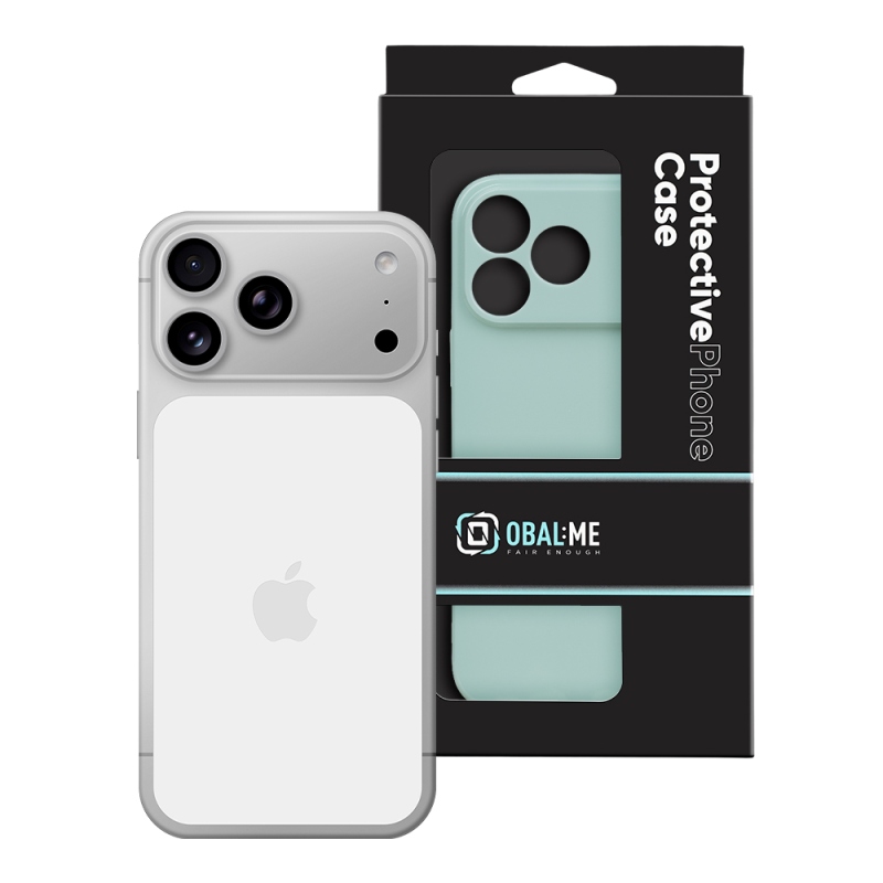 OBAL:ME Lesklé puzdro pre Apple iPhone 18 Pro Max v mätovej farbe
