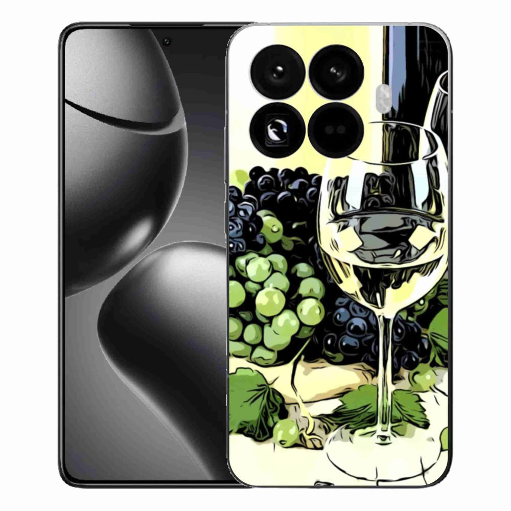 Gélový kryt mmCase na Xiaomi 15T Pro - pohár vína