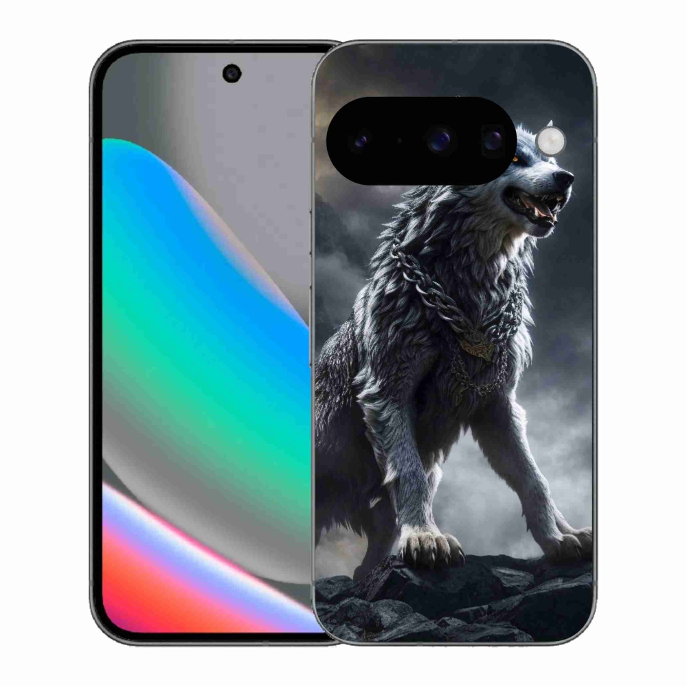 Gélový kryt mmCase na Google Pixel 10 - vlk 1