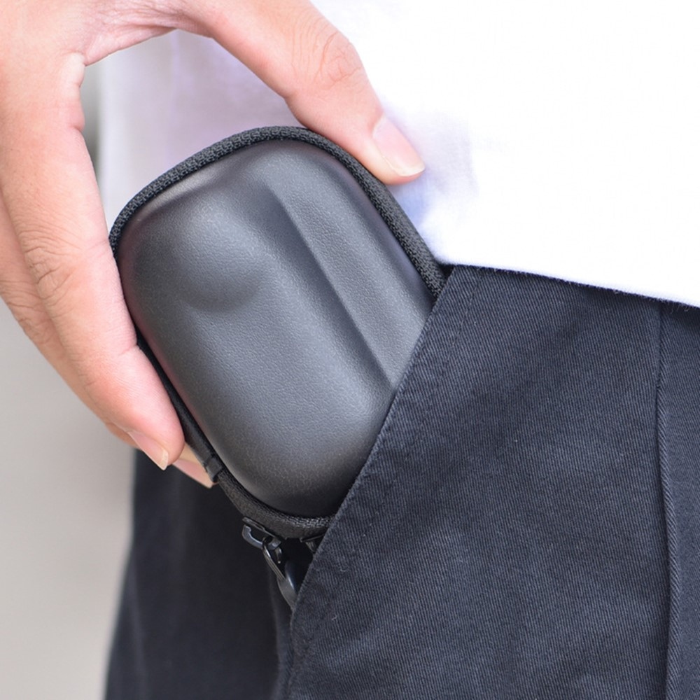 BRDRC ochranné puzdro s karabínou pre Insta360 GO 3S / GO 3 - šedé