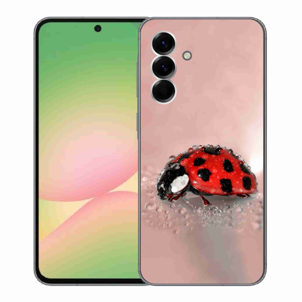 Gélový kryt mmCase na Samsung Galaxy A56 5G - lienka