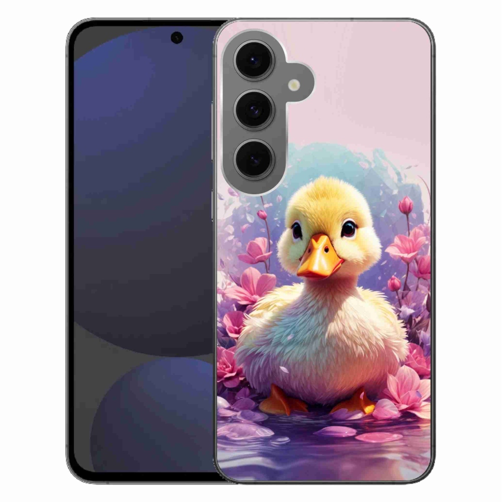 Gélový kryt mmCase na Samsung Galaxy S24 FE - kačička
