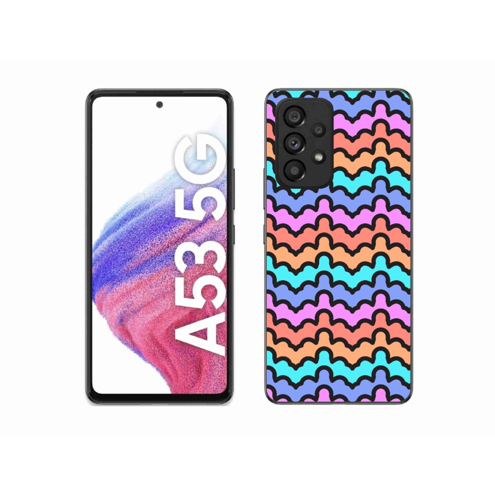 Gélový kryt mmCase na Samsung Galaxy A53 5G - abstraktný motív 30