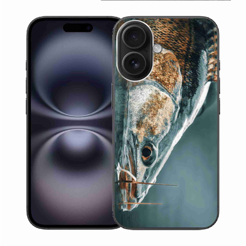 Gélový obal mmCase na iPhone 16 - zubáč