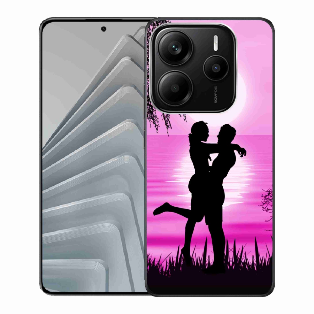 Gélový kryt mmCase na Xiaomi Redmi Note 14 5G - západ slnka