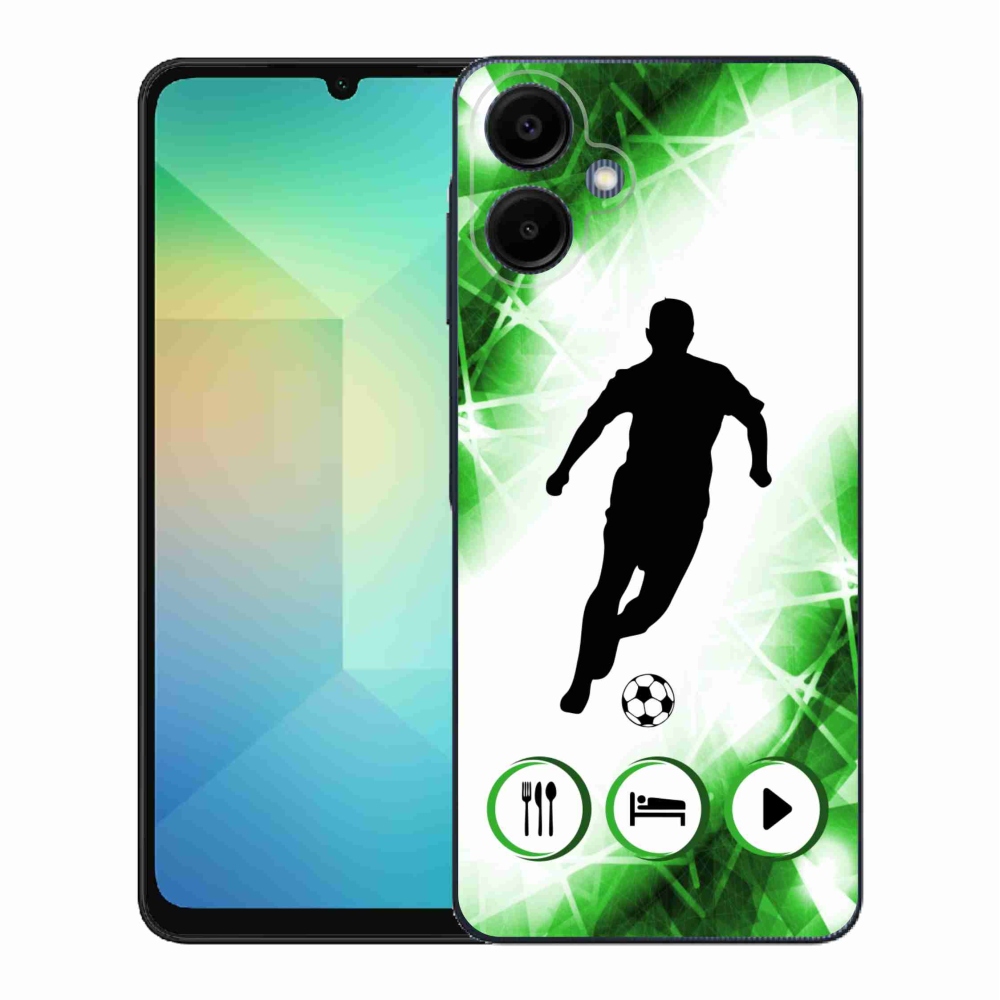 Gélový kryt mmCase na Samsung Galaxy A06 4G - futbalista