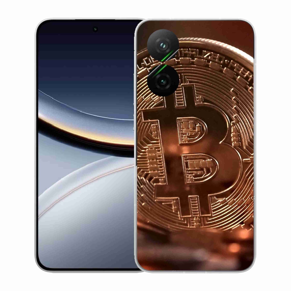 Gélový kryt mmCase na Xiaomi Poco F7 5G - bitcoin